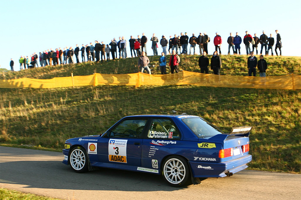 Kim Boisen og Jesper Petersen på vej mod sejren i Rallye Baden-Württemberg